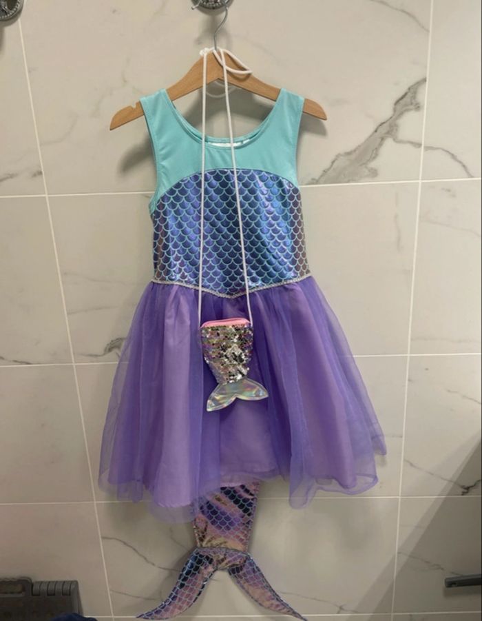 Déguisement sirène H&M 6/7 ans neuf - photo numéro 3