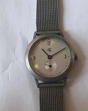 Montre femme acier Calvin Klein