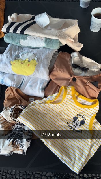 Lot vêtement
