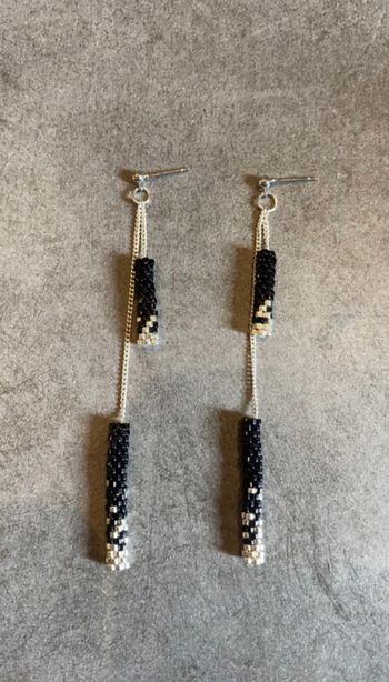 Payez de boucle d’oreilles perles de miyuki