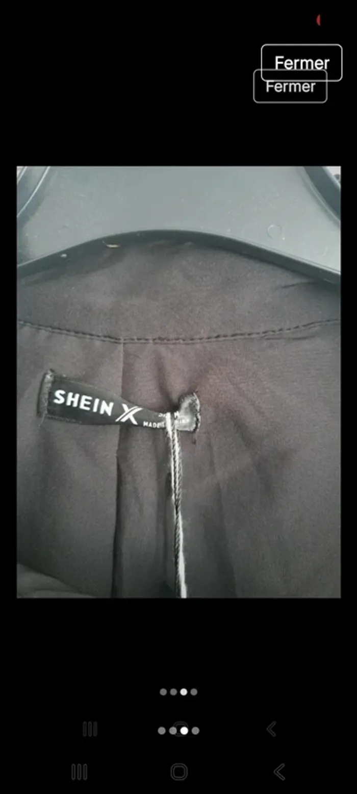 Caban Shein M neuf - photo numéro 3