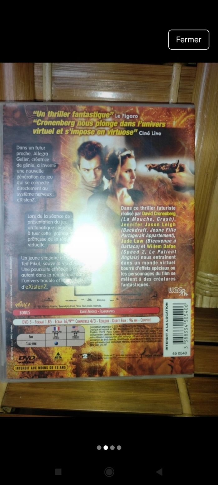 Dvd existenz - photo numéro 2