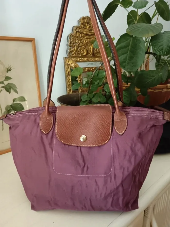 Pliage Longchamp violet taille M - photo numéro 9