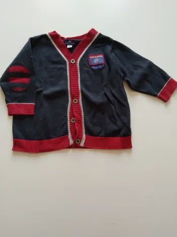 gilet boutons pull sergent major garcon 12 mois