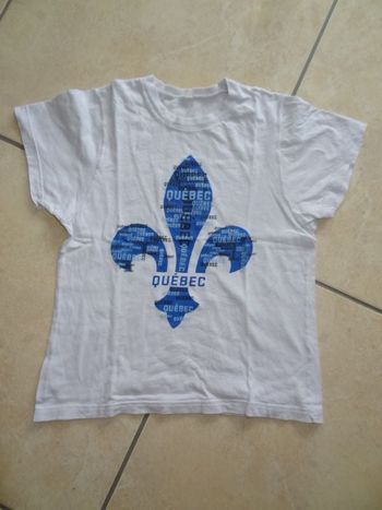 t-shirt Québec T 8ans