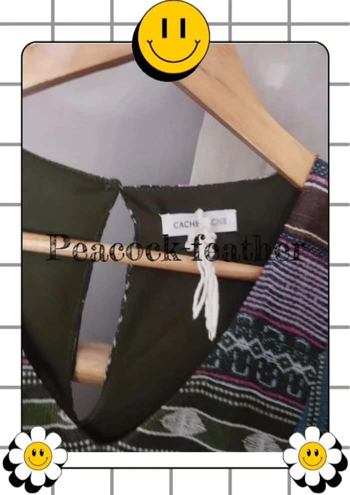 Robe longue neuve cache cache kaki TU - photo numéro 14