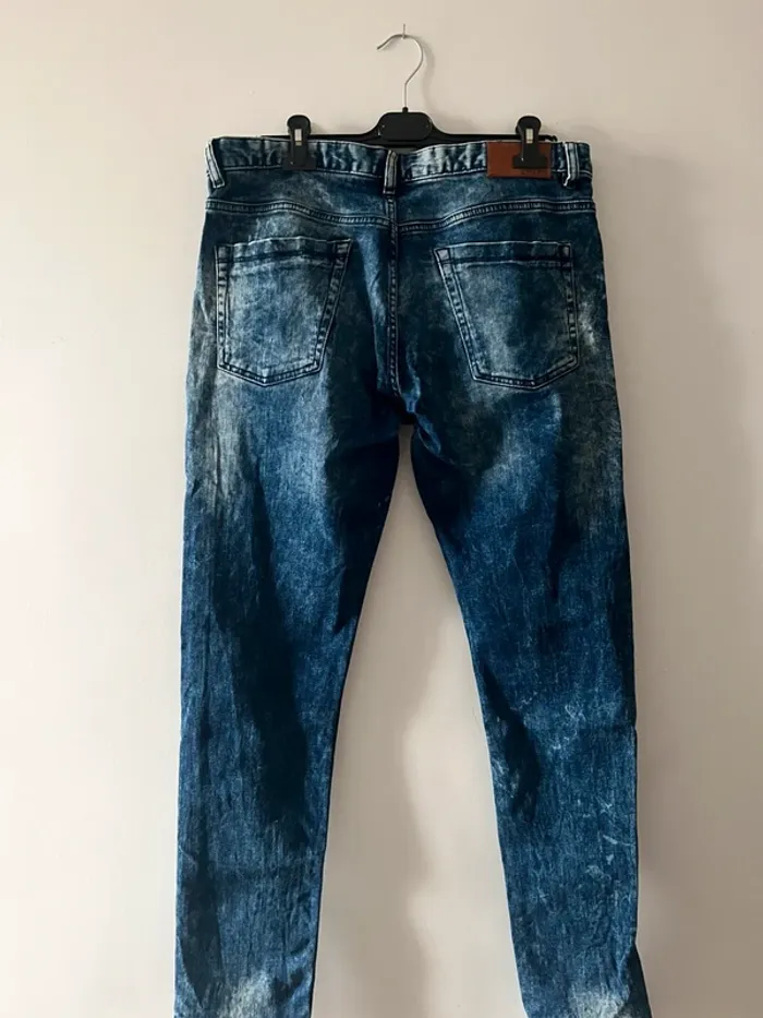 Lot de 2 jeans homme W34 L34 – Pull&Bear et Sfera effet usé - photo numéro 6