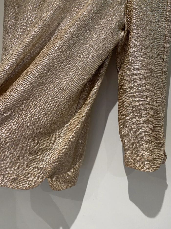 Blouse Chattawak,doré   Taille 1/38 - photo numéro 8