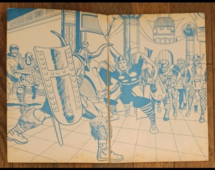 Ancien Comic Thor le fils d'Odin N°1  : la genèse de Thor 1979 vintage - photo numéro 2