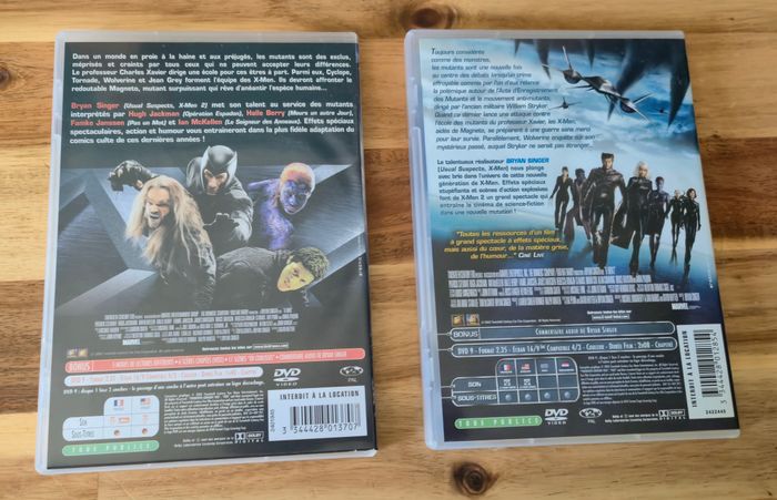 Coffret Dvd X-men 1/2 - photo numéro 5