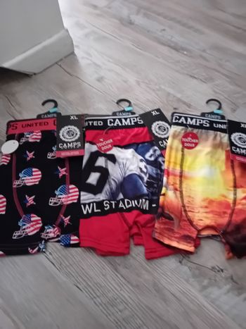 Lots de 3 boxesr homme Taille XL