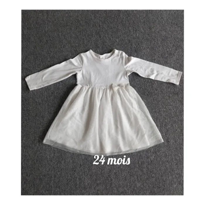 Robe H&M tulle pailletée 2 ans