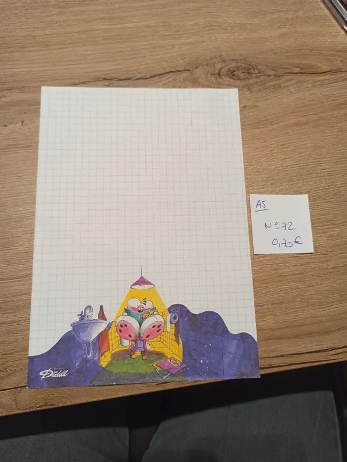 Feuille Diddl A5 72 0,70€