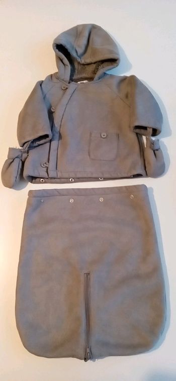 Combi hiver spécial poussette T 12-18 mois