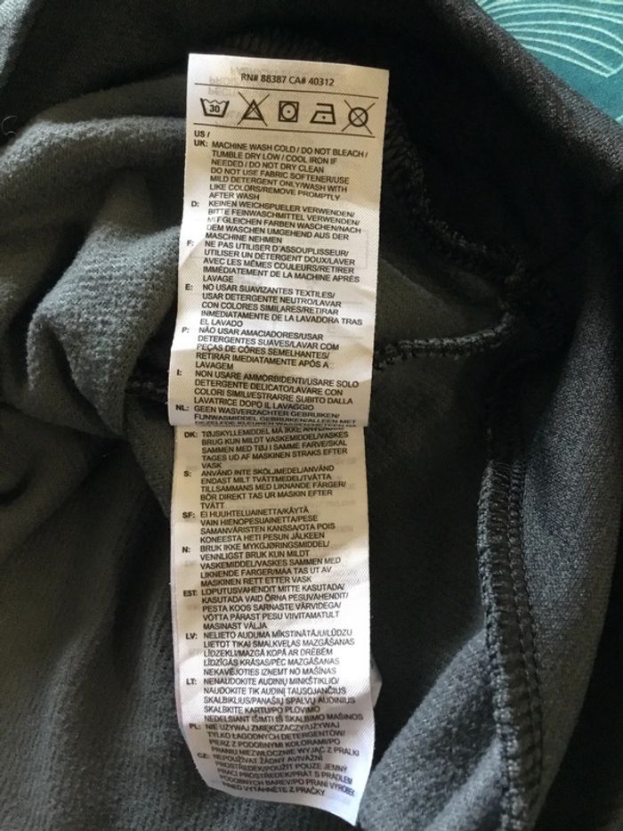 Sweat à capuche pour homme Adidas noir et gris foncé taille S 144 - photo numéro 14