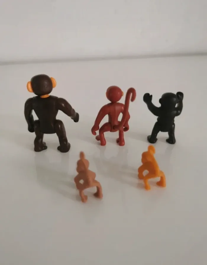 Playmobil lot animaux chimpanzé singe singe de pirate - photo numéro 4