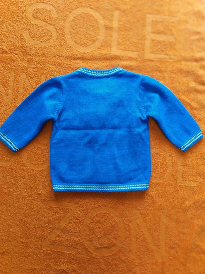 Gilet zippé DPAM 6 mois 67 cm - photo numéro 6