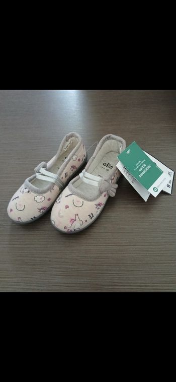 Chaussons fille gemo 26