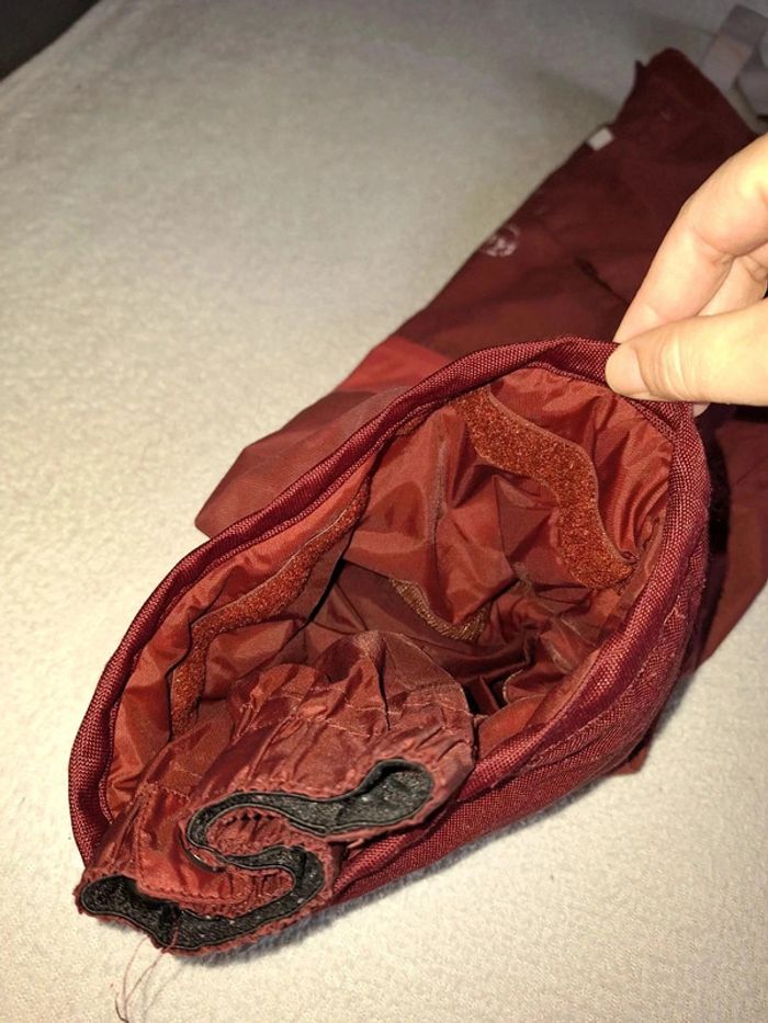 Pantalon de ski bordeaux - photo numéro 2