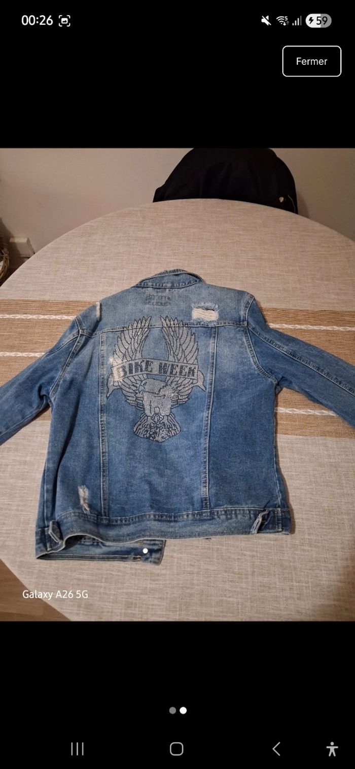 Veste jeans - photo numéro 2
