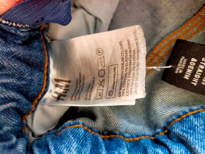 Jean straigh denim H&M 12 ans - photo numéro 4