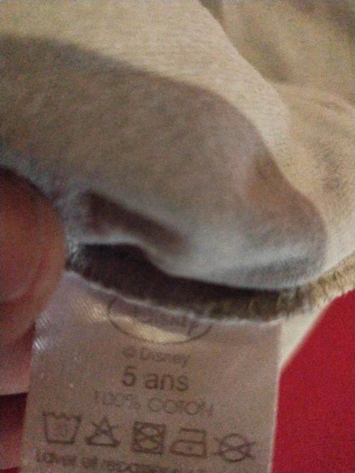 T-shirt manches longues planes pixar 5 ans - photo numéro 4