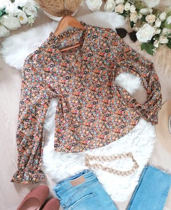 Blouse fleurie taille S