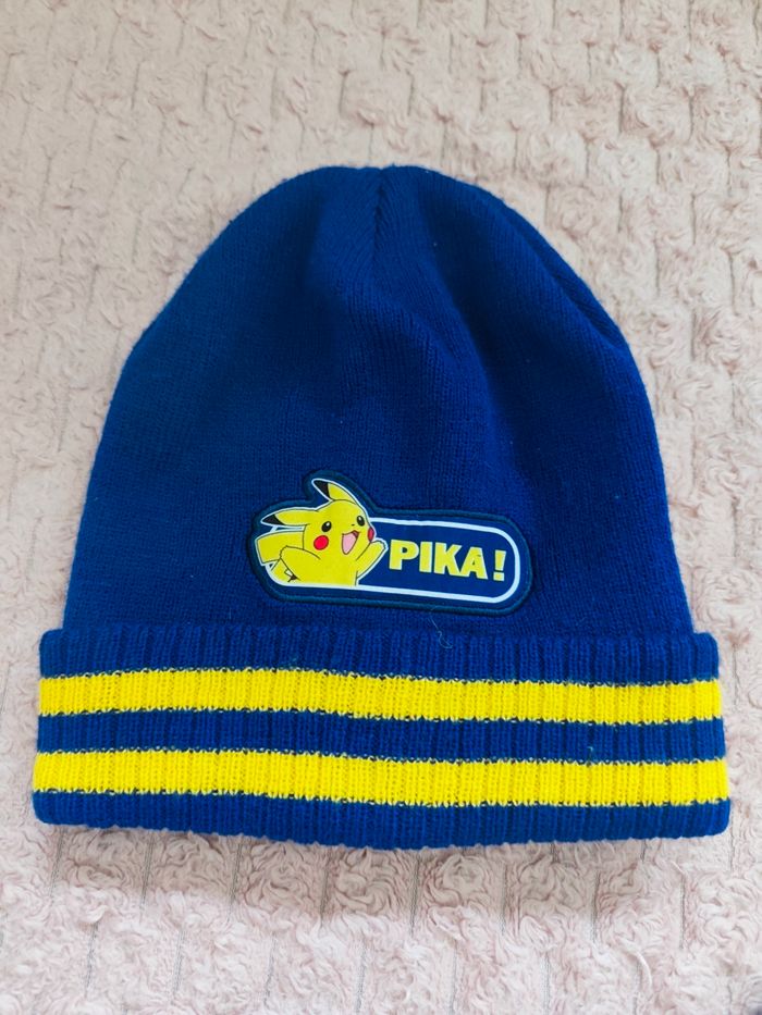 Ensemble bonnet, gants et couvre cou Pikachu - photo numéro 4