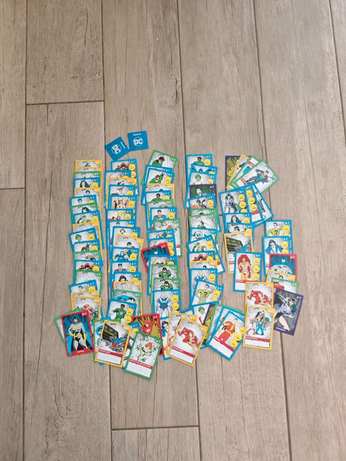 Cartes Marvel Auchan à collectionner