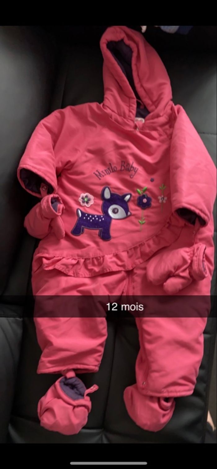 Combinaison d’hiver bébé 12 mois  !