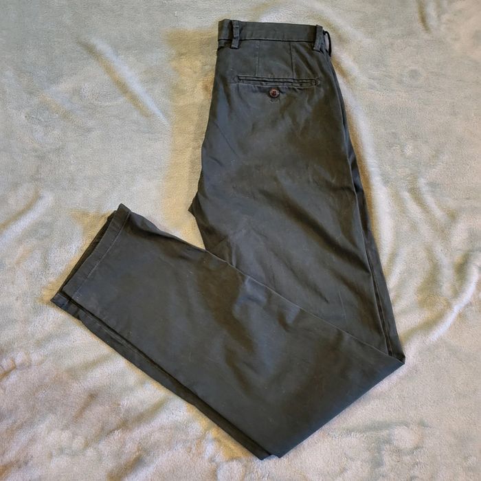 Chino Stretch vert 👖 Celio Straight - Taille 40