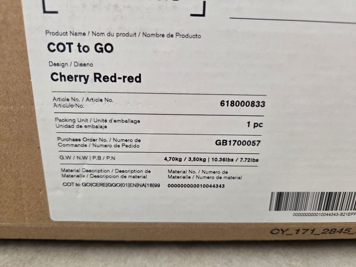 Nacelle cot to go de gb - photo numéro 7