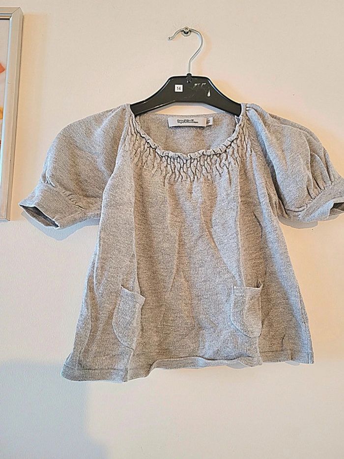 Pull sans manches "Tape à l œil" taille 18 mois - photo numéro 2