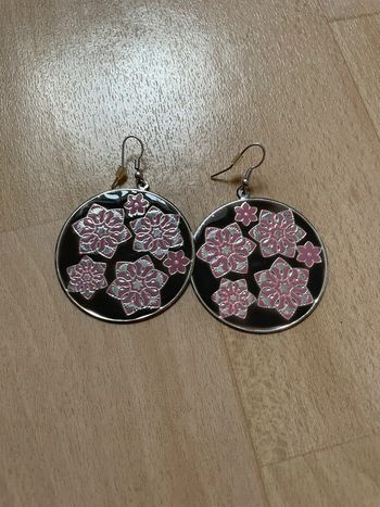 Boucles d’oreilles rondes