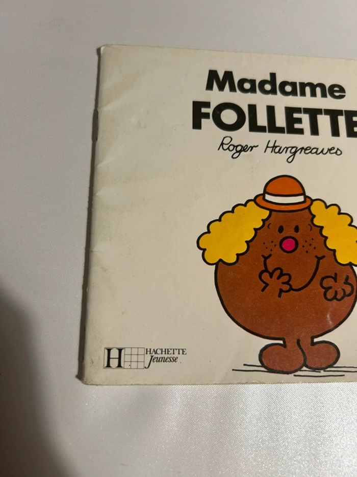 Livre monsieur et madame, Madame Folette - photo numéro 4