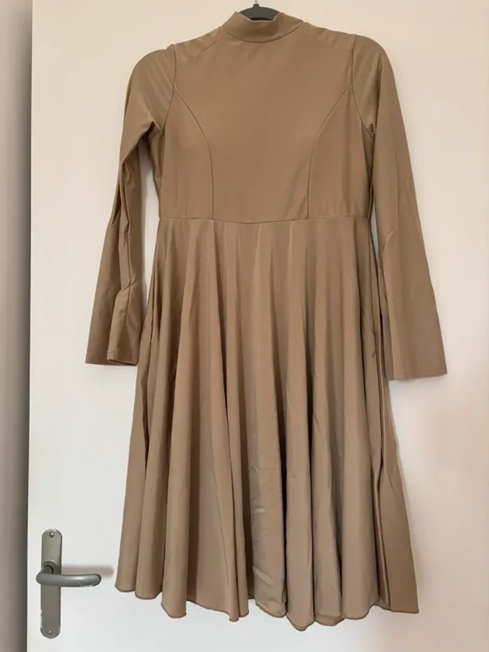 Burkini beige taille S + turban neuf