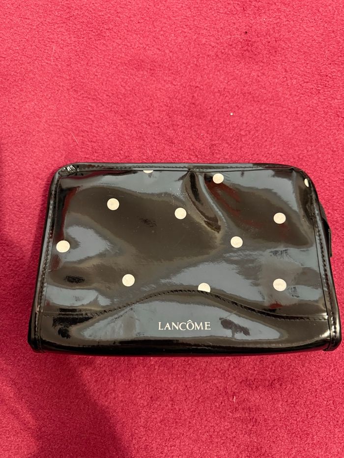 Trousse femme, Lancôme, vernis noir, pois blanc - photo numéro 2