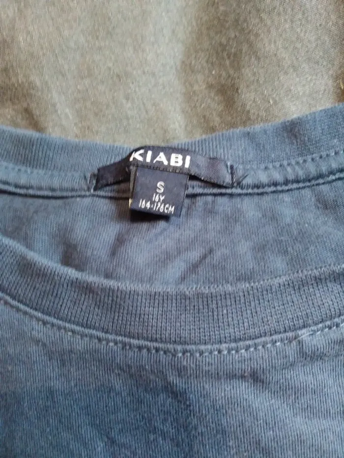 T-shirt bleu - photo numéro 4