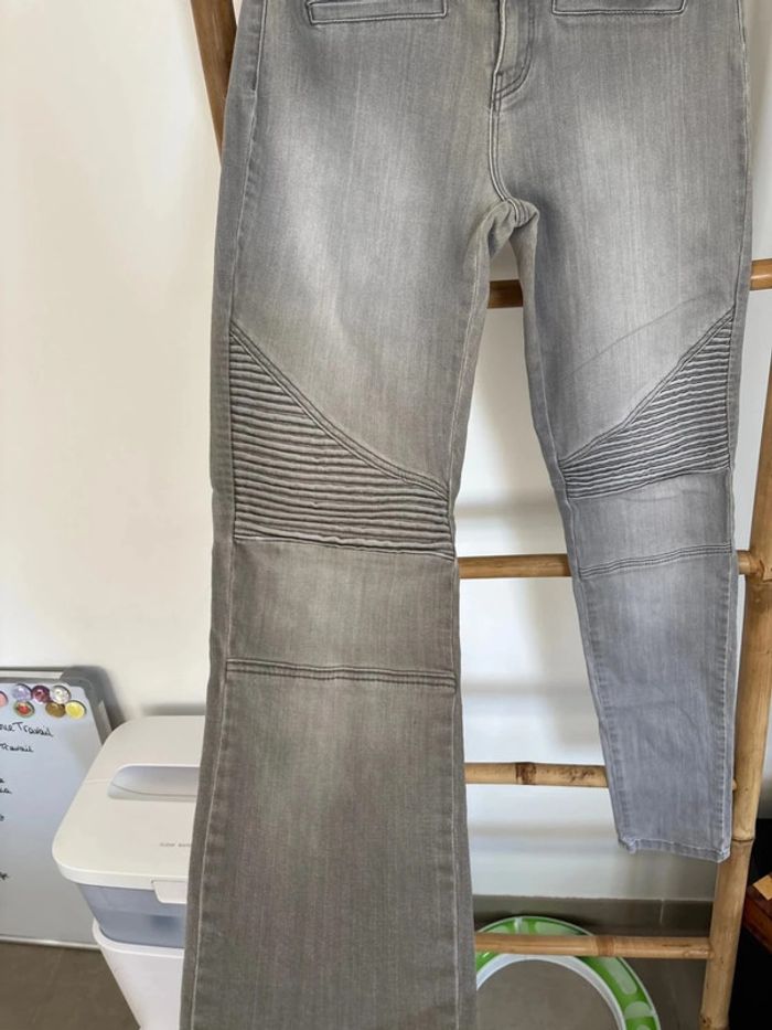 Jean skinny gris Etam taille 38 - photo numéro 6