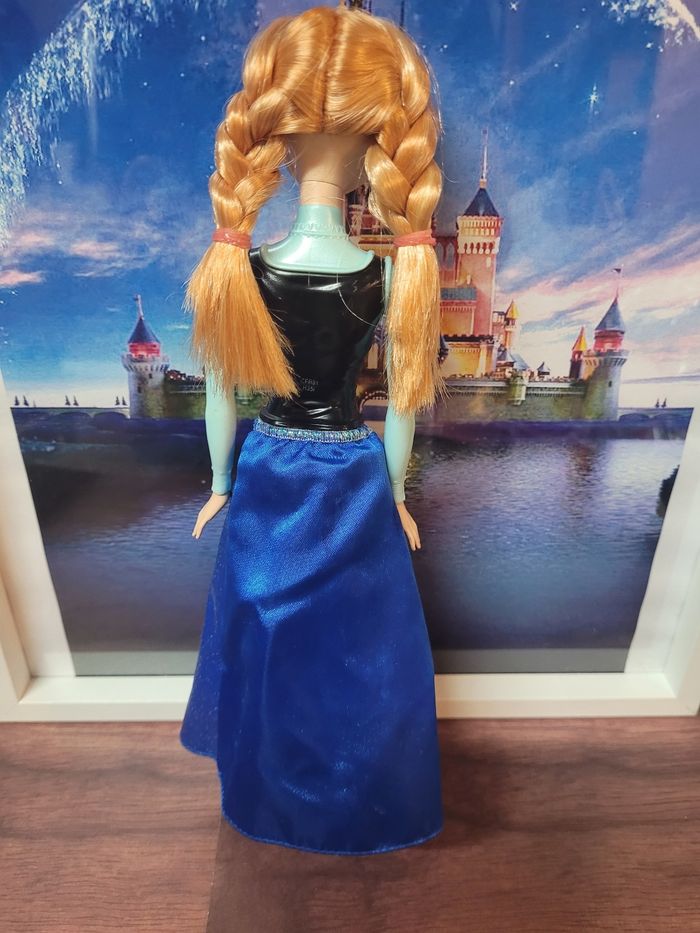 Poupée Disney princesse Anna dans la reine des neiges - photo numéro 6