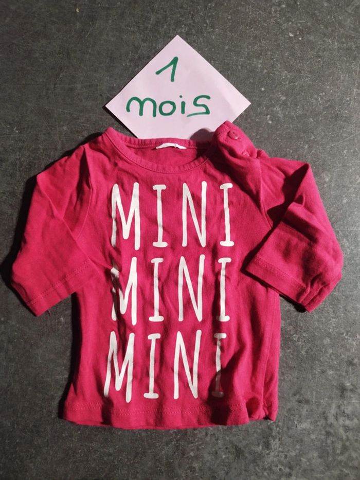 T-shirt "mini" 1 mois