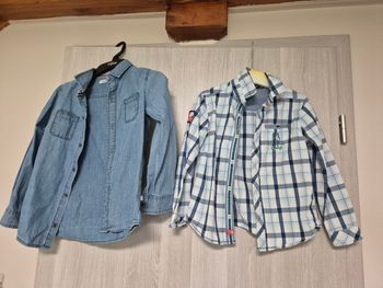 Lot de 2 chemises 6ans