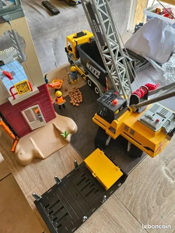 Gros lot playmobil travaux