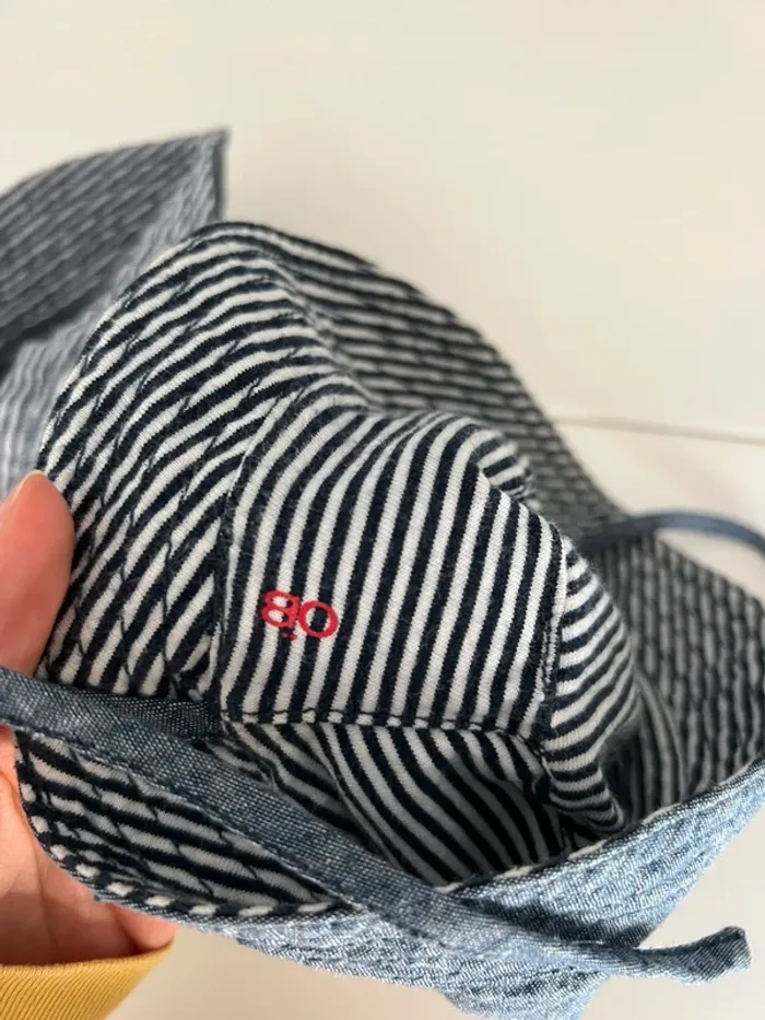 Lot de deux chapeau style marin - photo numéro 3