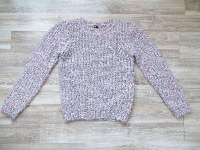 Pull rose chiné métallisé Punkidz 12 ans