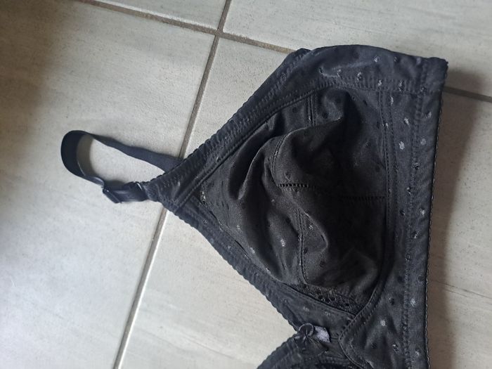 Soutien-gorge triangle noir Taille 1XL - photo numéro 3