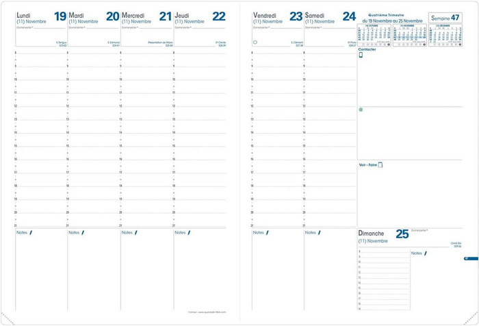 Quo Vadis - Agenda - 2026 Consul 21x29,7 cm - photo numéro 2