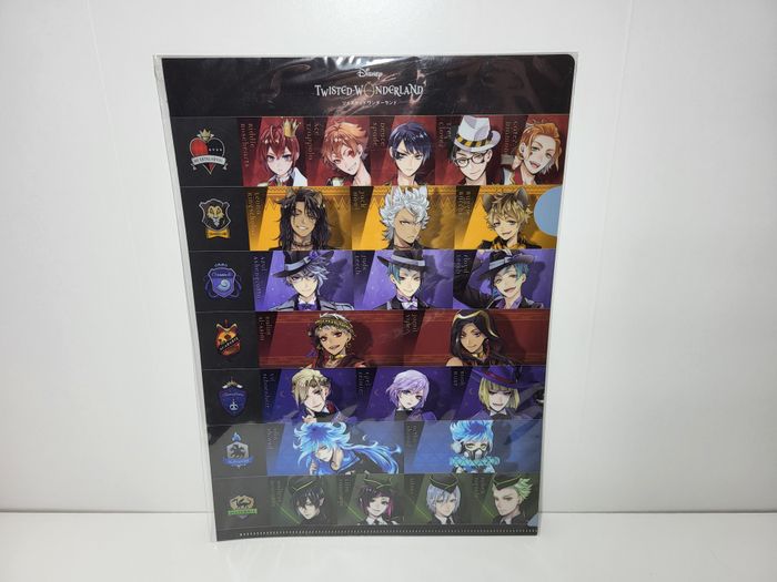 Twisted Wonderland Porte Document Heartslabyul, Savanaclaw, Octavinelle..