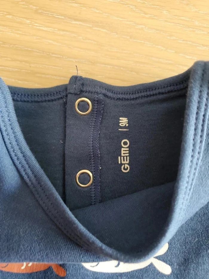 Pyjama Gemo 9 mois très bon état - photo numéro 4