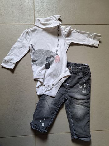 Ensemble Jeans 9 mois